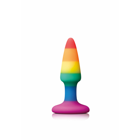 Pride Pleasure Plug Rainbow Mini Ns Novelties 657447100772,,