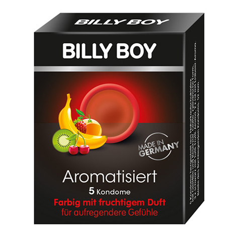 preservativi: aroma billy boy 5 pezzi