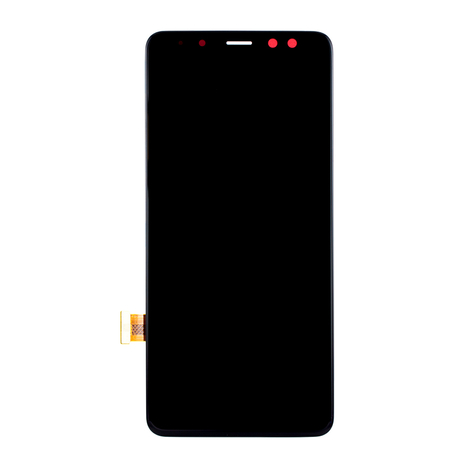 Samsung A530f Galaxy A8 (2018) Ricambio Originale Display Lcd / Touchscreen Nero