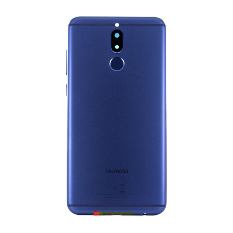 Huawei Mate 10 Lite Ricambio Originale Copribatteria Blu