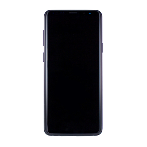 Samsung G965f Galaxy S9 Plus Ricambio Originale Display Lcd / Touchscreen Con Cornice Nero