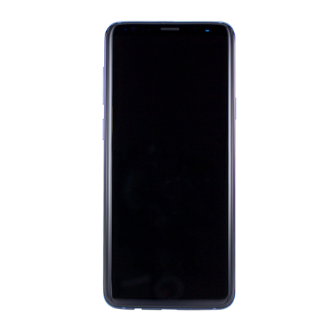 Samsung G965f Galaxy S9 Plus Ricambio Originale Display Lcd / Touchscreen Con Cornice Blu