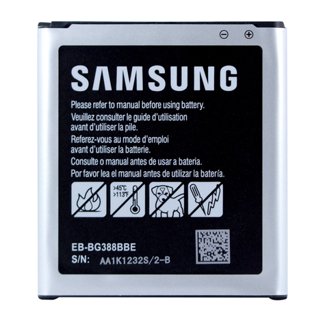 Samsung -Batteria Agli Ioni Di Litio G388f, G389f Galaxy Xcover 3 2200mah