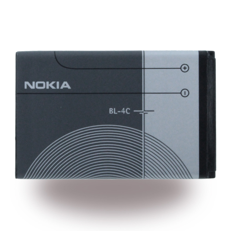 Nokia Bl-4c Batteria Agli Ioni Di Litio 6100 890mah