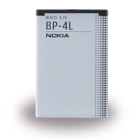 Nokia Bp-4l Batteria Agli Ioni Di Litio 6650 Fold 1500mah