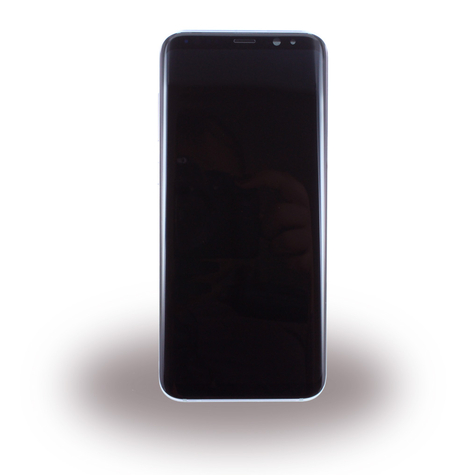 Samsung G955f Galaxy S8+ Ricambio Originale Display Lcd/Touchscreen Con Cornice Orkid Grey
