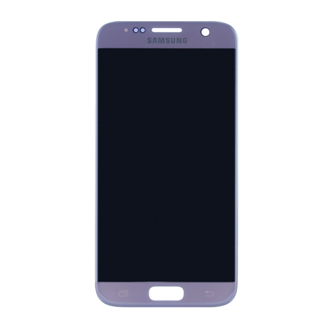 Samsung G930f Galaxy S7 Ricambio Originale Display Lcd / Touchscreen Oro Rosa