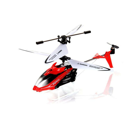 elicottero syma s5 a 3 canali a infrarossi con giroscopio (rosso)