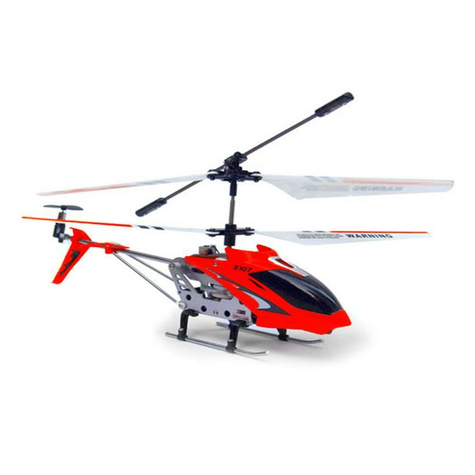 elicottero syma s107g a 3 canali a infrarossi con giroscopio (rosso)