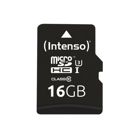 Scheda Di Memoria Intenso Secure Digital Micro Sd Uhs-I Professional Da 16 Gb