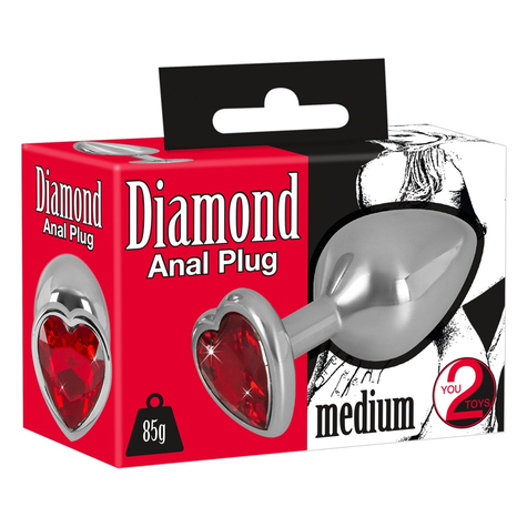Diamond Anal Plug Medio