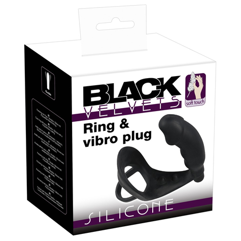 Anello Black Velvets + Vibro Plu