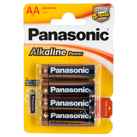 Panasonic Alkaline Mignon 4pcs