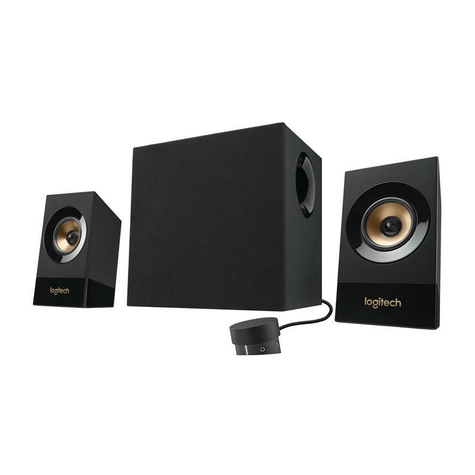 Logitech Z533 2.1 Speaker System Con Subwoofer 980-001054