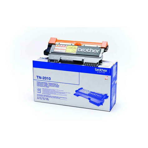 Brother Tn-2010 Original Toner Black For Approx. 1,000 Pages
