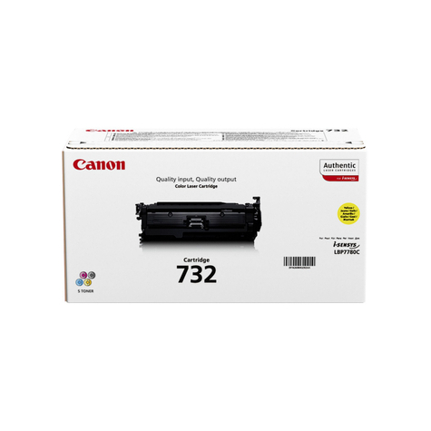 Canon 6260b002 732 Y Cartuccia Toner Giallo 6.400 Pagine