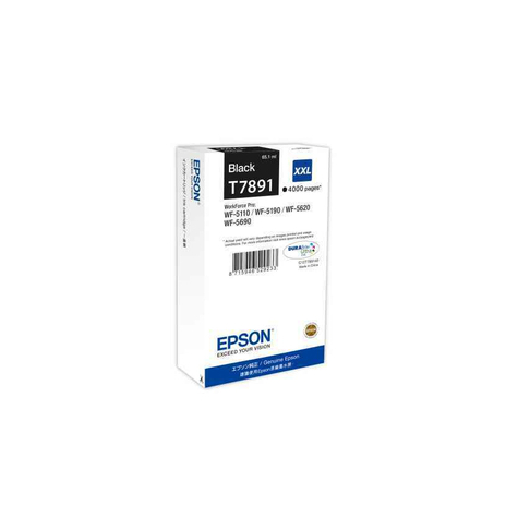 Epson C13t789140 Cartuccia Di Stampa T7891 Xxl Nero 4.000 Pagine