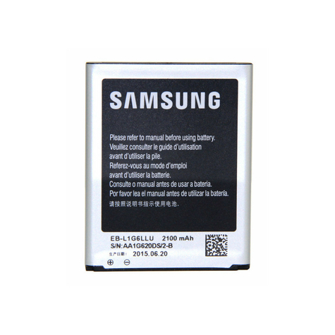 Samsung Eb-Lig6llu 2100 Mah Batteria Li-Ion Per Galaxy S3/S3 Neo