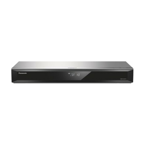 Panasonic DMR-UBC70EGS UHD Blu-ray Recorder 500GB HDD 2x DVB-C/T2 Tuner Silver