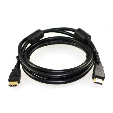 Reekin Hdmi Cable - 2.0 Meter - Ferrite Full Hd (High Speed With Ethernet)