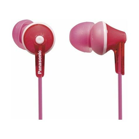 Panasonic Rp-Hje125e-P Entry-Level Ear Canal Headphones Pink