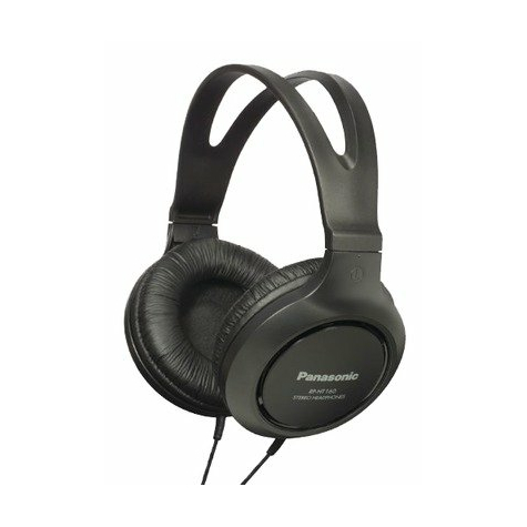 Panasonic Rp-Ht161e-K Hifi Monitor Headphones Black