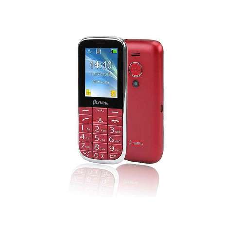 Olympia Joy Ii 6,1 Cm (2,4 Pollici) 64 G Red Camera Phone 2220