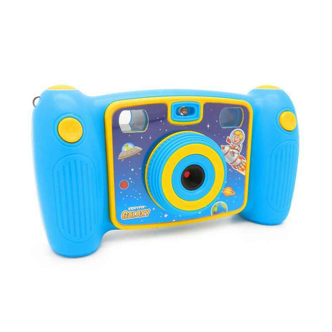 Fotocamera Digitale Per Bambini Easypix Kiddypix Galaxy (Blu)