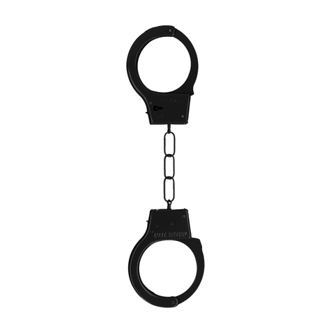 Handcuffs Metal Handcuffs - Black