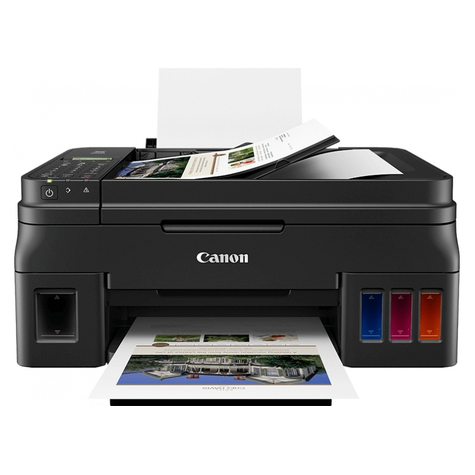 Canon Pixma G4511 Stampante Multifunzione Scanner Copiatrice Fax Wi-Fi