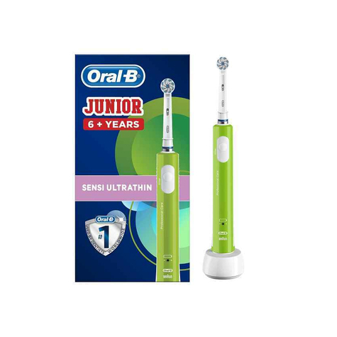 Spazzolino Elettrico Oral-B Junior Green Per Bambini Da 6 Anni Verde
