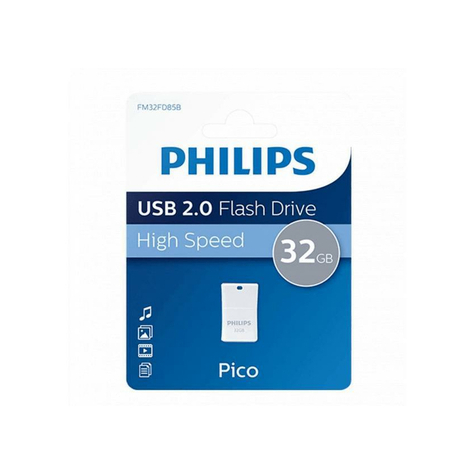 Philips Unità Flash Usb 32gb 2.0 Pico Fm32fd85b/00