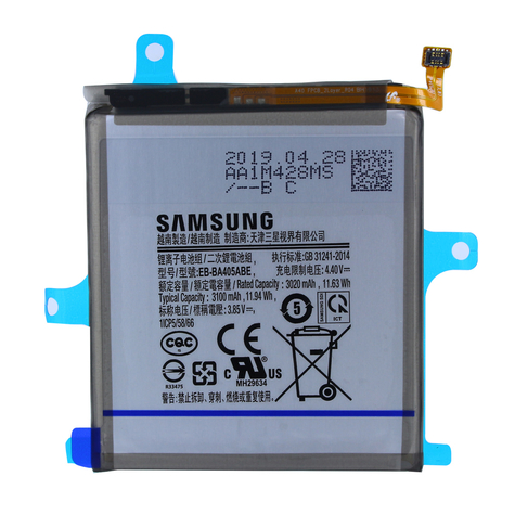 Samsung Batteria Eb-Ba405abe Samsung A405f Galaxy A40 (2019) 3020mah Li-Ion Akku Batteria
