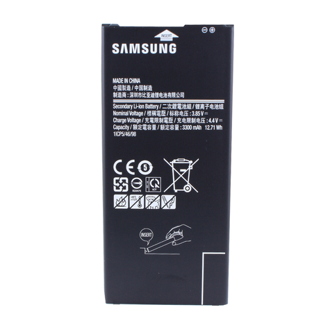 Samsung Eb-Bg610abe Samsung J610f Galaxy J6+ (2018), J415f Galaxy J4+ (2018) 3300mah Batteria Agli Ioni Di Litio Batteria
