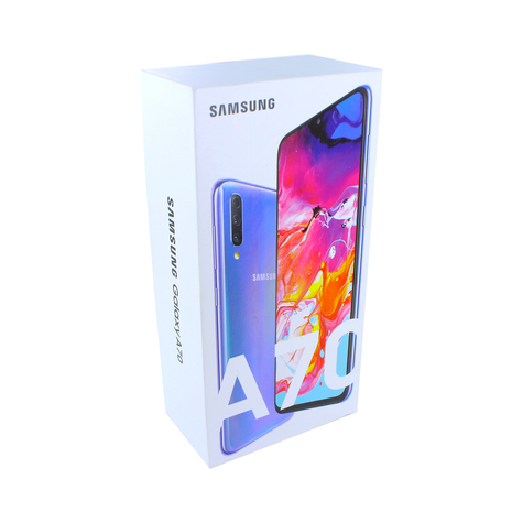Samsung A705f Galaxy A70 Confezione Originale Scatola Con Accessori Senza Dispositivo