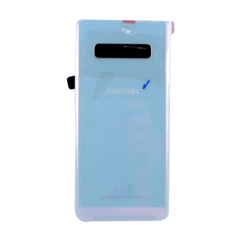 Samsung Gh82-18406f G975f Galaxy S10 + Bianco Cover Posteriore Copribatteria