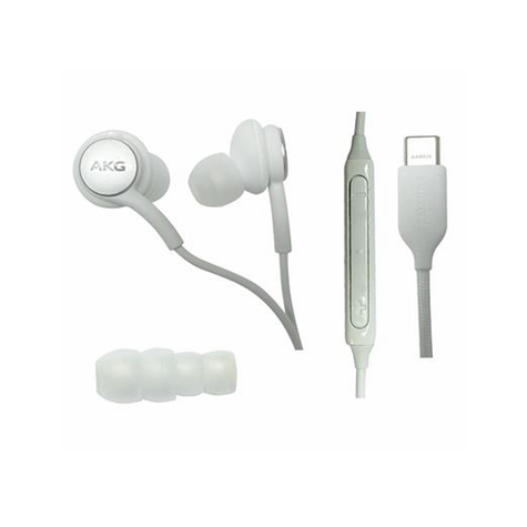Samsung Cuffie / Auricolari In-Ear Tipo C Originali Akg Bianco
