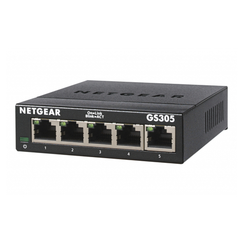 Switch Netgear Gs305-300pes A 5 Porte, Alloggiamento In Metallo