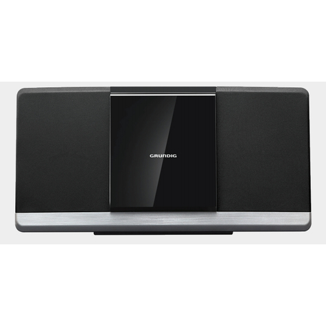 Grundig Wms 3000 Bt Dab - Sistema Home Audio Micro - Nero - Monocromatico - 20w - Dab+, Fm - 3.5mm