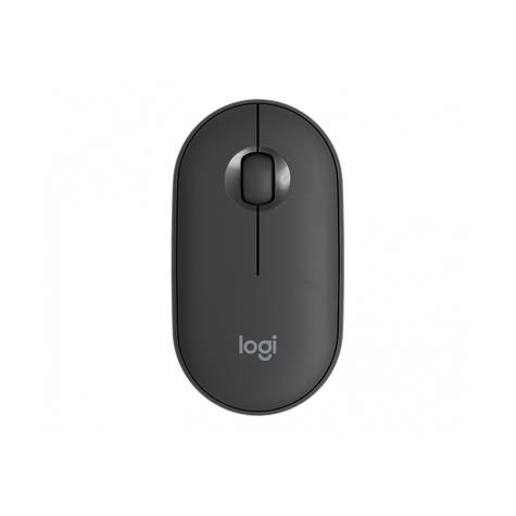 Logitech Pebble M350 - Ambidestro - Ottico - Rf Senza Fili + Bluetooth - 1000 Dpi - Grafite