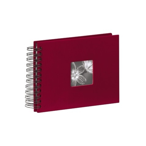 Hama Spiral Album Fine Art - Bordeaux - 17x22/50 - Rosso - 10 X 15 - 13 X 18 - 170 Mm - 220 Mm
