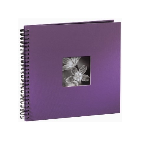 Hama Fine Art Spiral Album - Viola - 34x32/50 - Viola - 10 X 15 - 13 X 18 - 340 Mm - 320 Mm