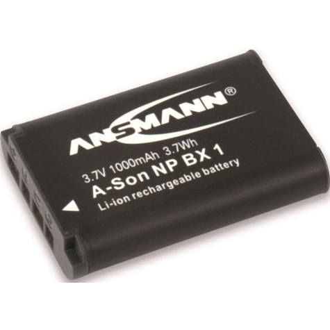 Ansmann 1400-0041 Lithium-Ion (Li-Ion) 1000 Mah Fotocamera Sony Dsc-Rx1 Dsc-Rx100 Hdras15 3.7 V 1 Pezzo(I)