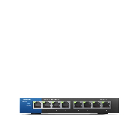 Linksys Lgs108 - Non Gestito - Gigabit Ethernet (10/100/1000)