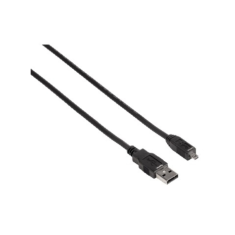 Hama Usb 2.0 Cable - 1.8m - 1.8 M - Usb A - Male Connector / Male Connector - 480 Mbit/S - Black