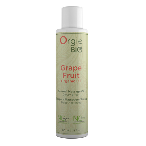 Orgie Bio Grapefruit Organic Oil100ml Disco Top