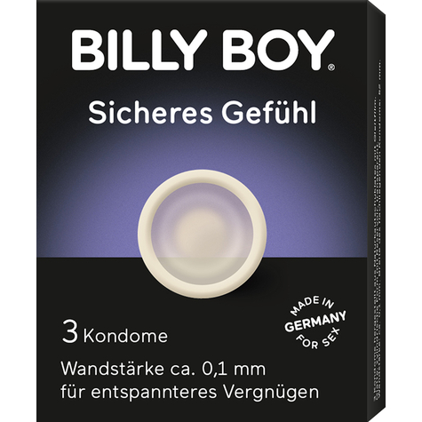 Billy Boy Sensazione Sicura 3 Pezzi.
