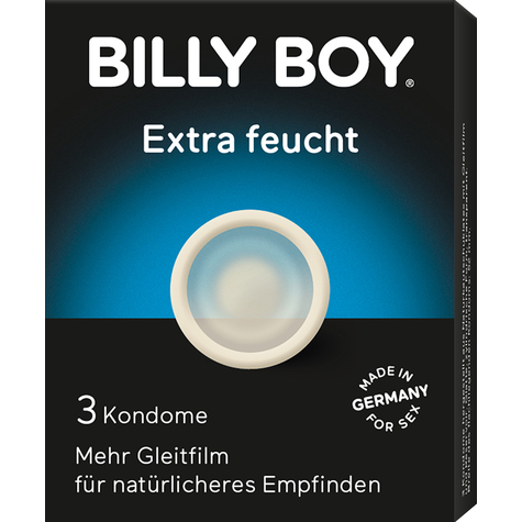 Billy Boy Extra Wet 3 Pezzi.