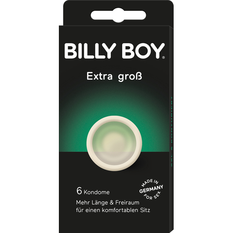 Billy Boy Extra Large 6 Pcs. Sb Pack.