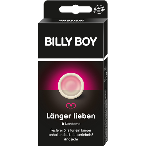 Billy Boy Longer Love 6pcs Sb-Pack.